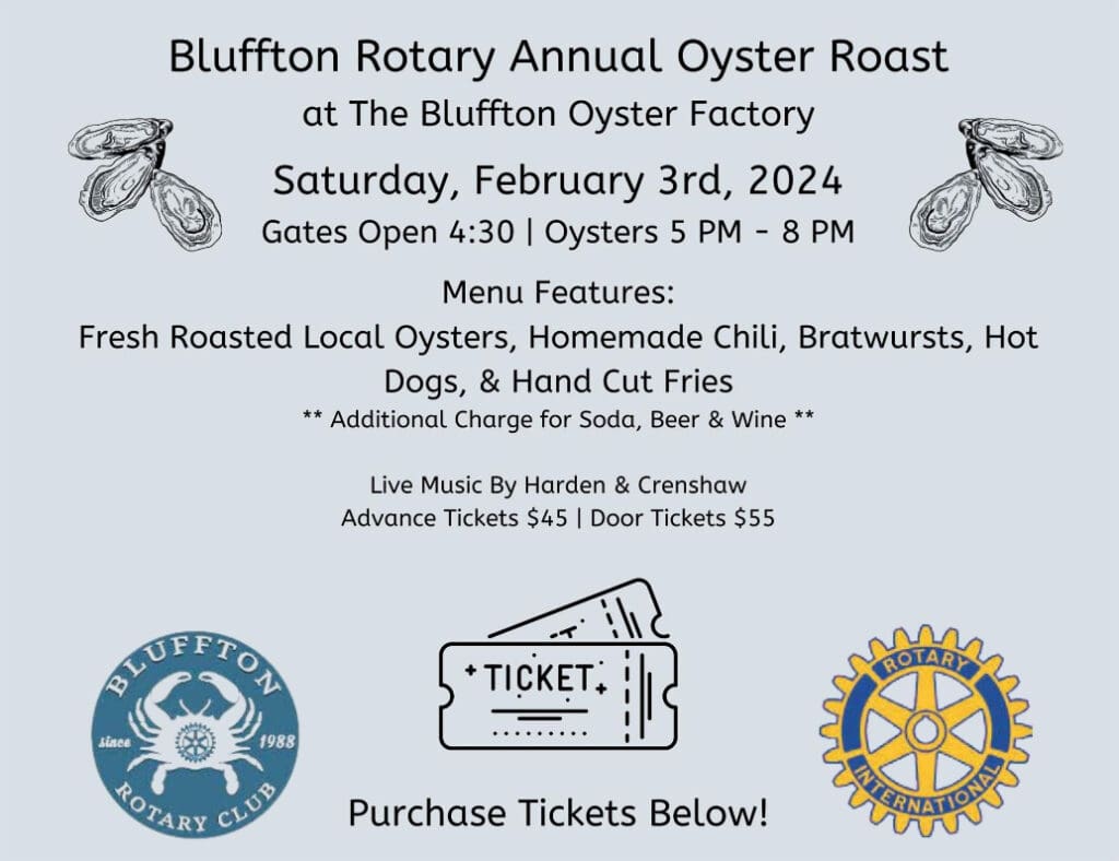 Annual Oyster Roast Bluffton