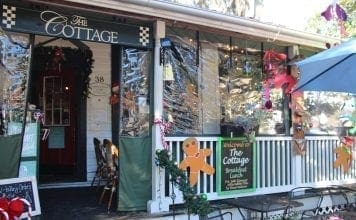 The Cottage Cafe in Downtown Bluffton