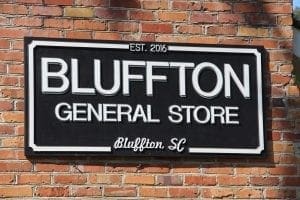 Bluffton General Store Sign