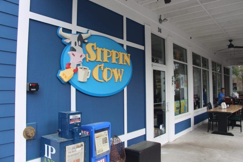 Breakfast Place in Bluffton Sippin Cow