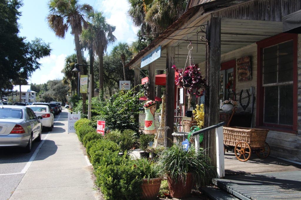 Old Town Bluffton Sidewalk