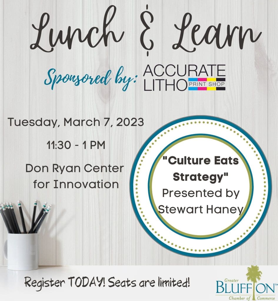 Bluffton Chamber of Commerce Lunch and Learn